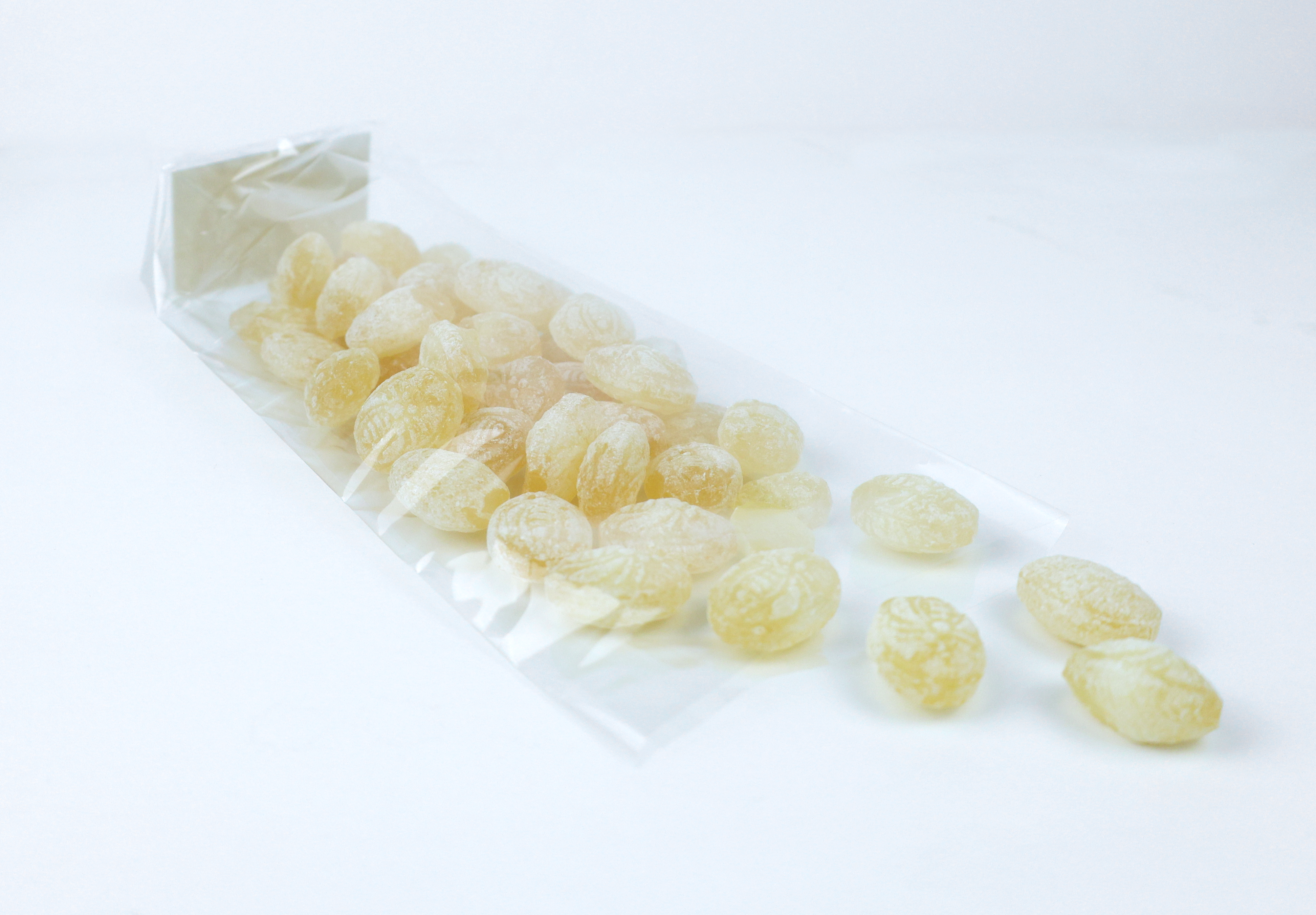 Sachet crystale transparent avec fond carton