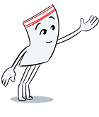 Mascotte Flexico trophée